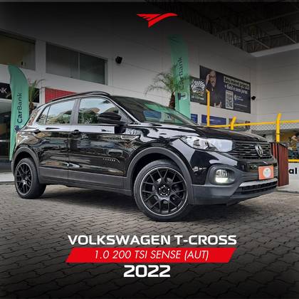 VOLKSWAGEN T-CROSS 1.0 200 TSI TOTAL FLEX SENSE AUTOMÁTICO